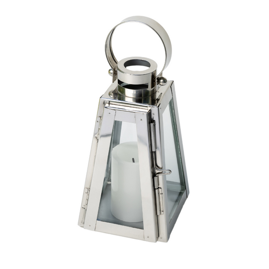 Silver Table Lantern