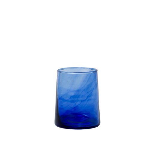 Beldi Blue Glass Tumbler